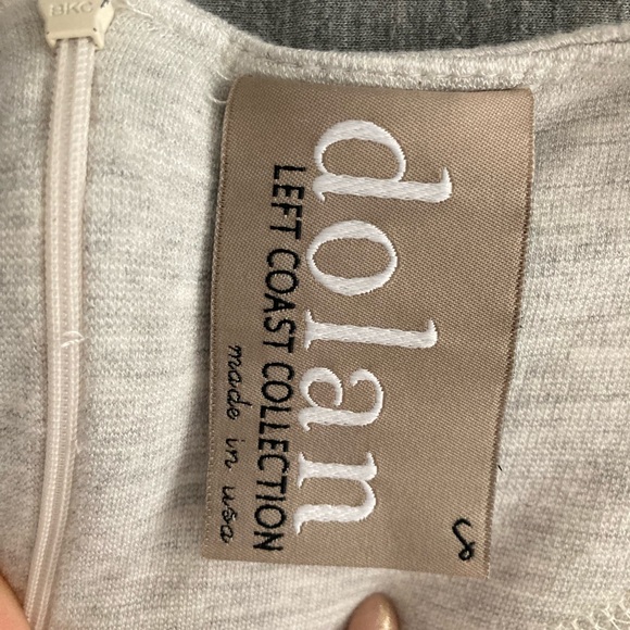 Anthropologie Dolan Midi Grey Dress - Picture 4 of 5